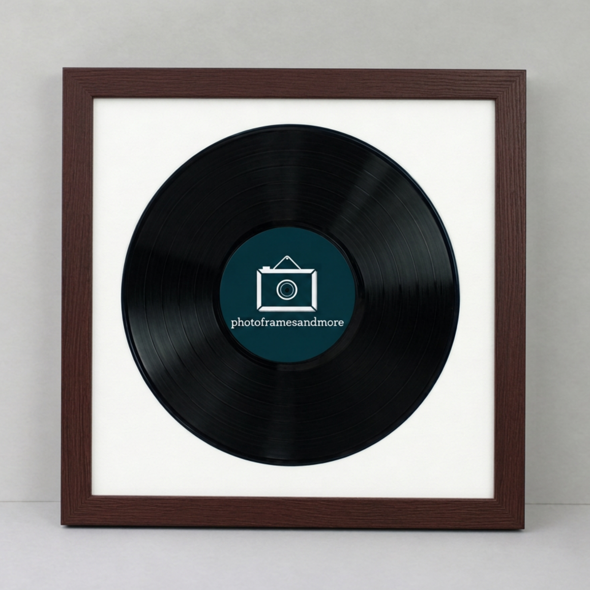 12" Vinyl Record Frame | Wooden Album Cover Display | Real Wooden Frame