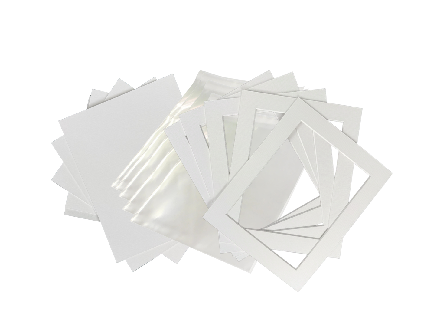 Mount Browsing Packs Picture & Photo Mount Kits with Backs and Clear Bags