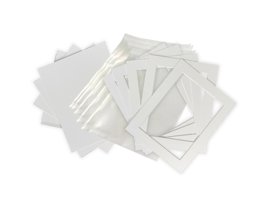 Mount Browsing Packs Picture & Photo Mount Kits with Backs and Clear Bags