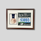 London Marathon 2026 - Medal and race number display.