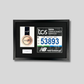 Personalised Marathon Medal display Frame. For Medal & Bib.