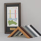 Personalised Golf Score Card Display Frame. 20x40cm Frame | Score Card sizes can vary - Check your size before purchase. - PhotoFramesandMore - Wooden Picture Frames