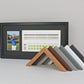 Golf Score Card Display Frame, With 6x4" Photo. 25x50cm Frame | Score Card sizes can vary - Check your size before purchase. - PhotoFramesandMore - Wooden Picture Frames