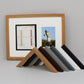 Golf Score Card Display Frame, With 6x4" Photo. 30x40cm Frame | Score Card sizes can vary - Check your size before purchase. - PhotoFramesandMore - Wooden Picture Frames