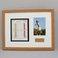 Personalised Golf Score Card Display Frame, With 6x4" Photo. 30x40cm Frame | Score Card sizes can vary - Check your size before purchase. - PhotoFramesandMore - Wooden Picture Frames