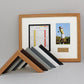 Personalised Golf Score Card Display Frame, With 6x4" Photo. 30x40cm Frame | Score Card sizes can vary - Check your size before purchase. - PhotoFramesandMore - Wooden Picture Frames