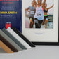 Personalised Certificate Frame and  8x10" Photograph. 40x50cm. Perfect for sporting achievements such as karate, ballet, fun runs & More - PhotoFramesandMore - Wooden Picture Frames