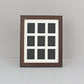 Instax Mini Multi Aperture Wooden Photo Frame. Holds nine instax sized Photos. 10x8" Frame. Portrait or Landscape. Stand or Hang. - PhotoFramesandMore - Wooden Picture Frames