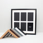 Suits Six 6x4" photos. 40x40cm. Wooden Multi Aperture Photo Frame. - PhotoFramesandMore - Wooden Picture Frames