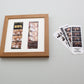 Photo Booth Strip Frame - 2 Photo Booth Strips - PhotoFramesandMore - Wooden Picture Frames