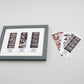 Photo Booth Strip Frame - 3 Photo Booth Strips - PhotoFramesandMore - Wooden Picture Frames