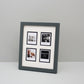 Polaroid GO Film Float Frame - Suits Four Polaroid Gos | Wooden Photo Frame showing the entire Photo, including border. - PhotoFramesandMore - Wooden Picture Frames