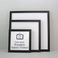 Black - Square Wooden Frames | Standard Size Frames - PhotoFramesandMore - Wooden Picture Frames