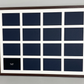 Suits Sixteen 5x7" Photos. 60x80cm. Wooden Multi Aperture Photo Frame.