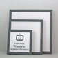 Dark Grey - Square Wooden Frames | Standard Size Frames - PhotoFramesandMore - Wooden Picture Frames