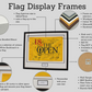 Flag Display Frame. Perfect for Golf Flags. 45.5x60cm Frame - PhotoFramesandMore - Wooden Picture Frames