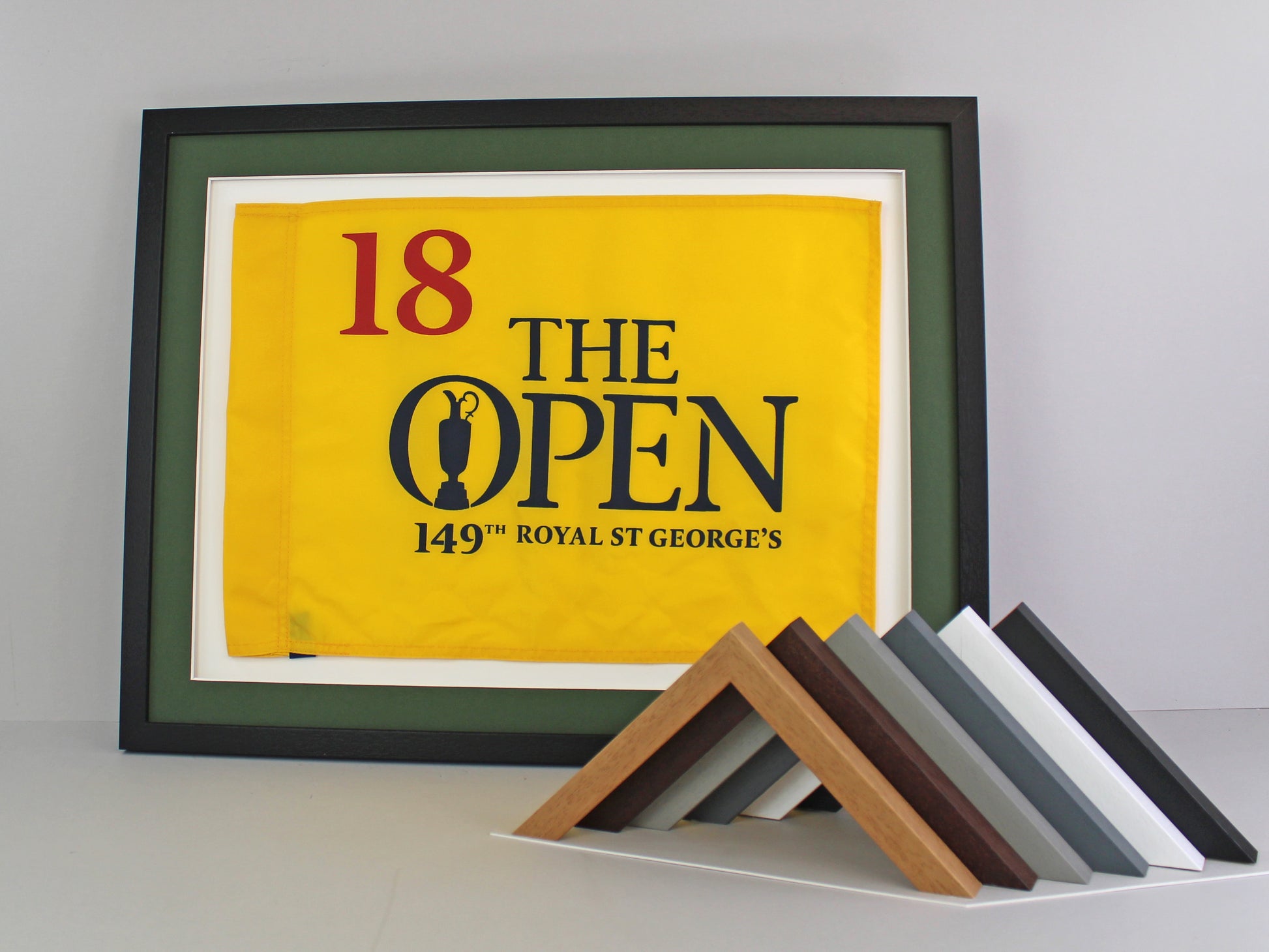 Flag Display Frame. Perfect for Golf Flags. 45.5x60cm Frame - PhotoFramesandMore - Wooden Picture Frames