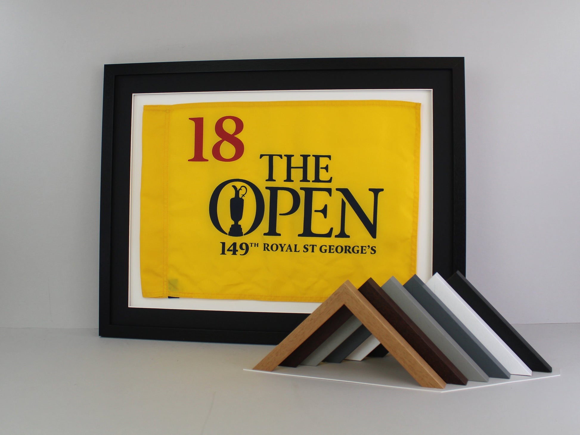 Flag Display Frame. Perfect for Golf Flags. 45.5x60cm Frame - PhotoFramesandMore - Wooden Picture Frames