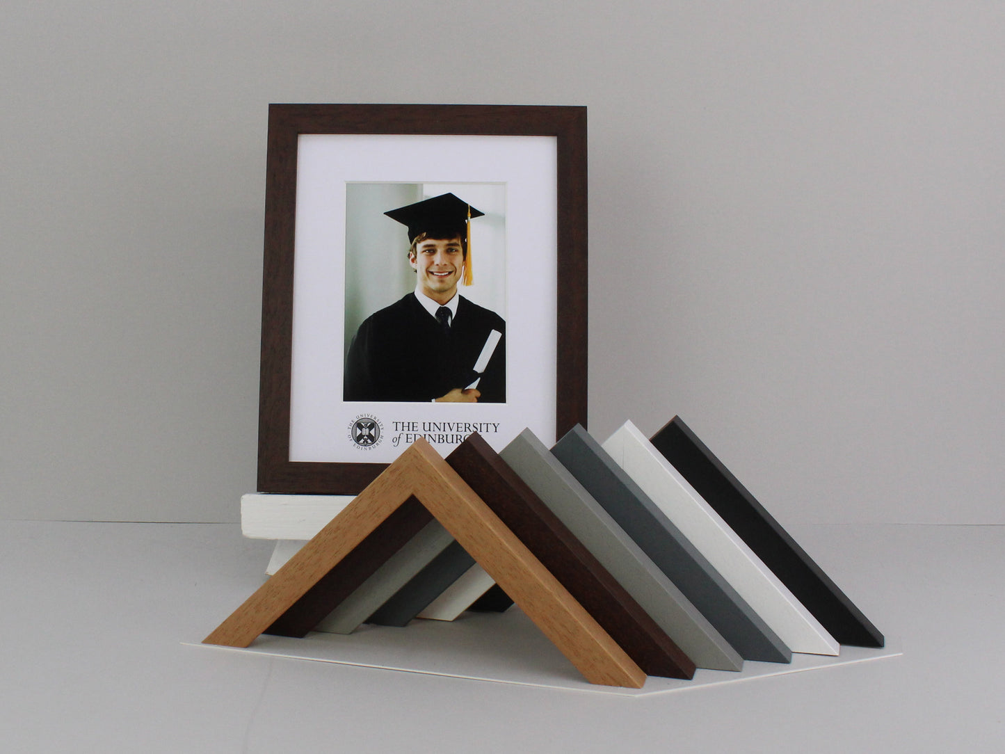 Graduation Frames for Mounted University Pictures | Unusual size Graduation Frame | Pre-mounted University Picture Frame | To stand or hang