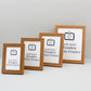 Oak Colour - Wooden Photo Frames - Stand or Hang. - PhotoFramesandMore - Wooden Picture Frames