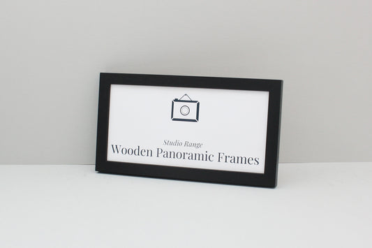 Black Panoramic Picture Frames - Studio Range
