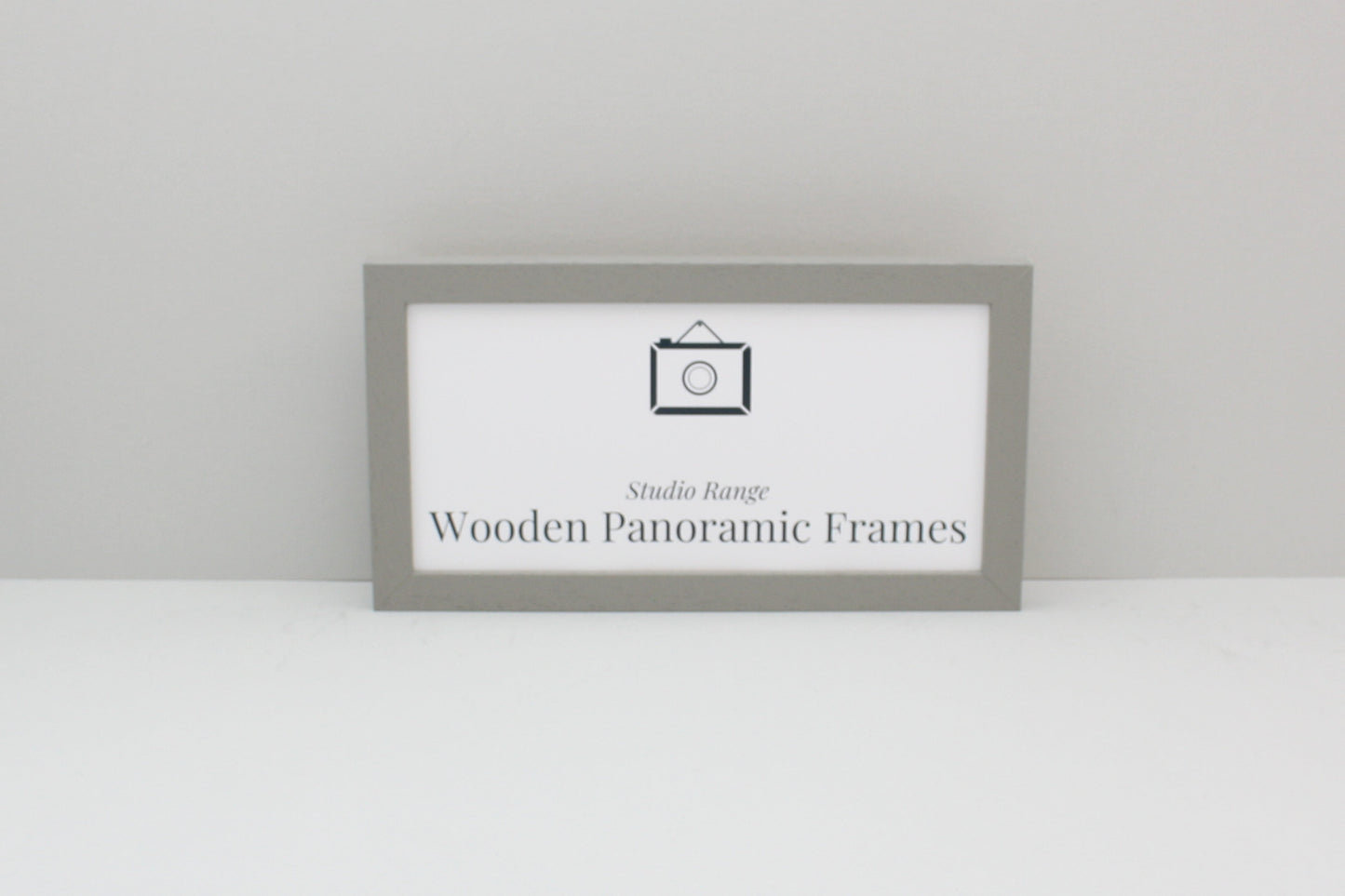 Pale Grey Panoramic Picture Frames - Studio Range