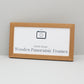 Oak Colour Panoramic Picture Frames - Studio Range - PhotoFramesandMore - Wooden Picture Frames