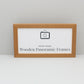 Oak Colour Panoramic Picture Frames - Studio Range - PhotoFramesandMore - Wooden Picture Frames