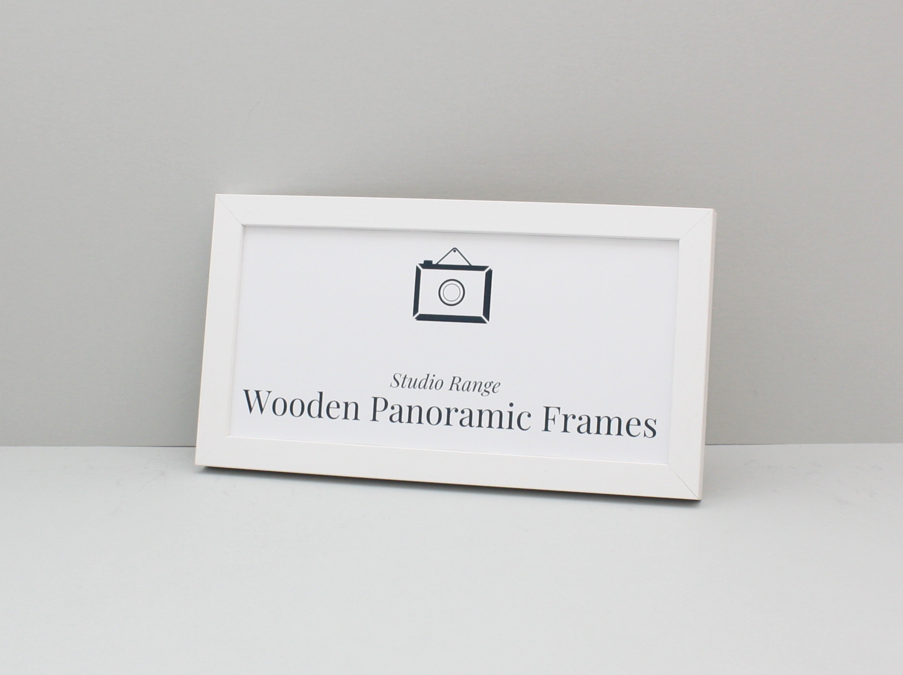 White Panoramic Picture Frames - Studio Range – PhotoFramesandMore