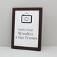 Walnut Colour A-Size Frames - A1, A2, A3, A4 Size Wooden Poster Frame - PhotoFramesandMore - Wooden Picture Frames