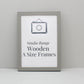 Pale Grey A-Size Frames - A1, A2, A3, A4 Size Wooden Poster Frame - PhotoFramesandMore - Wooden Picture Frames