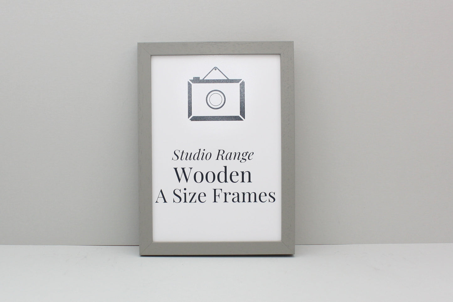 Pale Grey A-Size Frames - A1, A2, A3, A4 Size Wooden Poster Frame - PhotoFramesandMore - Wooden Picture Frames