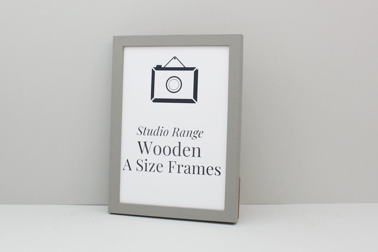 Pale Grey A-Size Frames - A1, A2, A3, A4 Size Wooden Poster Frame - PhotoFramesandMore - Wooden Picture Frames