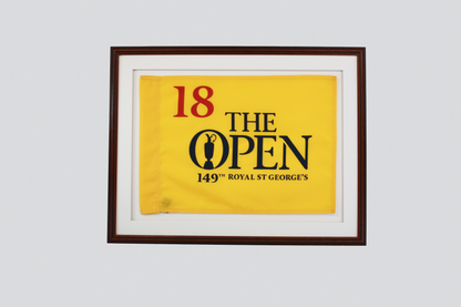 Flag Display Frame. Perfect for Golf Flags. Traditional Range. - PhotoFramesandMore - Wooden Picture Frames