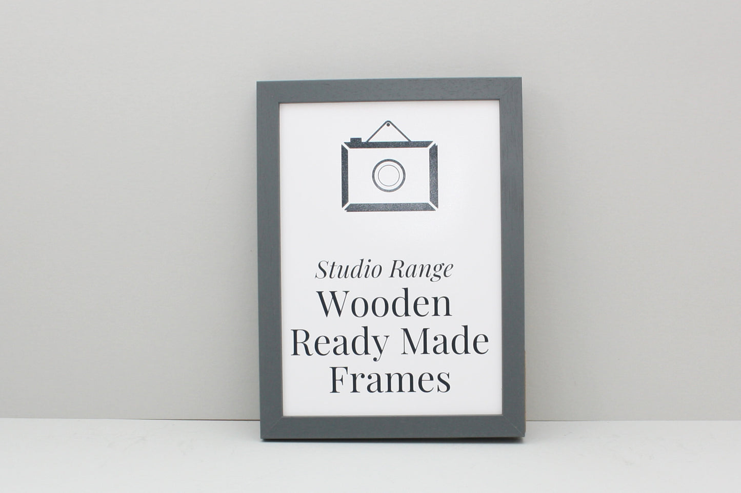 Dark Grey - Wooden Ready Made Frames - PhotoFramesandMore - Wooden Picture Frames