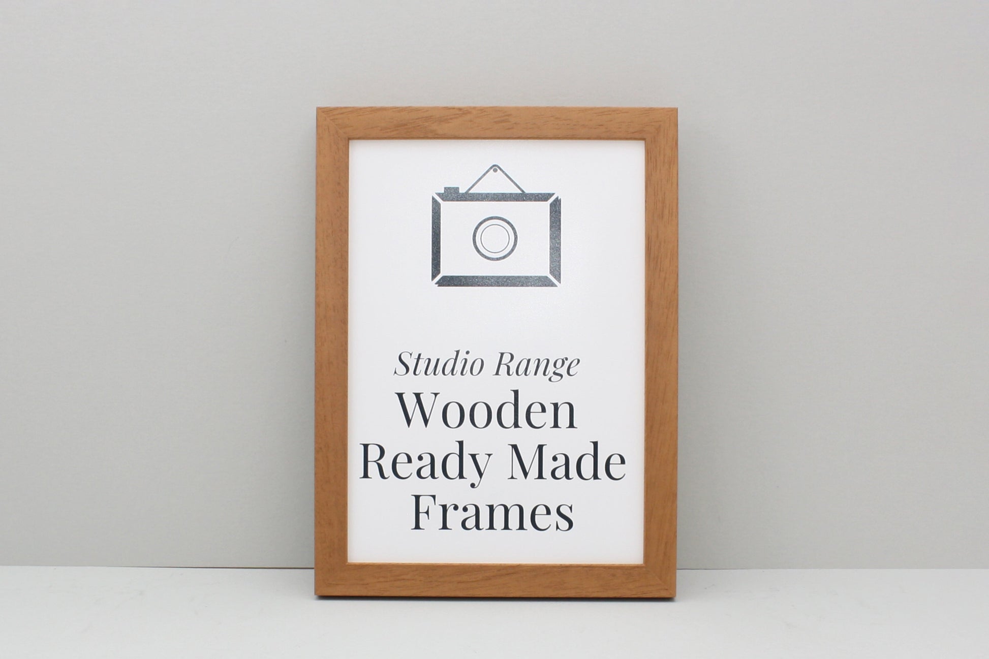 Oak Colour - Wooden Ready Made Frames - PhotoFramesandMore - Wooden Picture Frames