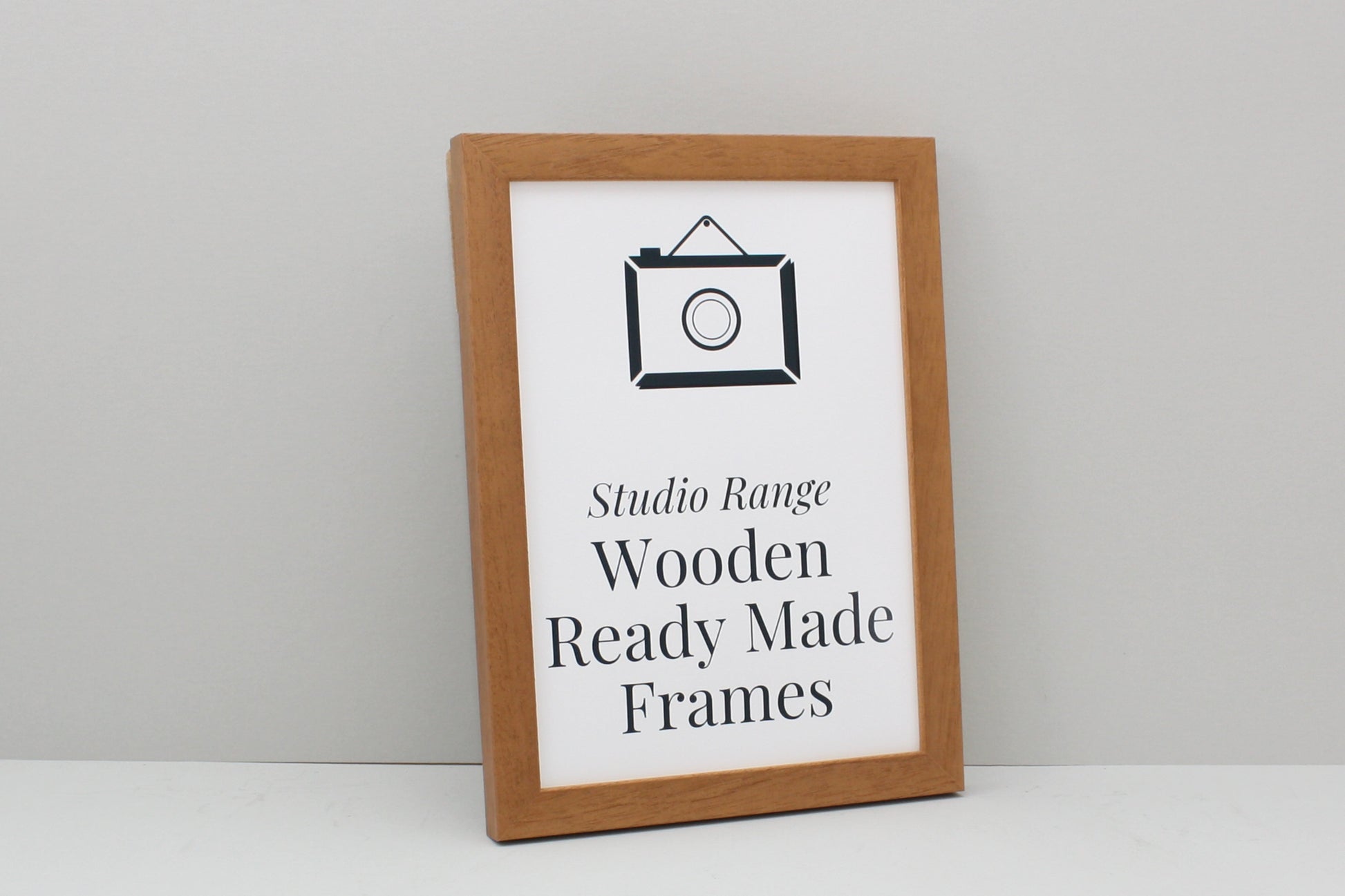 Oak Colour - Wooden Ready Made Frames - PhotoFramesandMore - Wooden Picture Frames