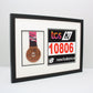 London Marathon 2024 - Medal and race number display. This frame is designed to proudly display your Medal and 20x20cm Bib. Wooden Frame. - PhotoFramesandMore - Wooden Picture Frames