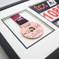 London Marathon 2024 - Medal and race number display. This frame is designed to proudly display your Medal and 20x20cm Bib. Wooden Frame. - PhotoFramesandMore - Wooden Picture Frames