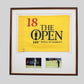 Golf Flag Display Frame, with Two 6x4" Photos.  Traditional Range.