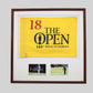 Golf Flag Display Frame, with Two 6x4" Photos.  Traditional Range.