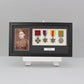Personalised Military and Service Medal display Frame for Four Medals and a 6x4" Photograph.