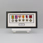 Personalised Military and Service Medal display Frame for Six Medals | 20x40cm | War Medals | WW1 | WW2 | Wall Hanging - PhotoFramesandMore - Wooden Picture Frames