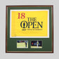 Golf Flag Display Frame, with Two 6x4" Photos.  Traditional Range.