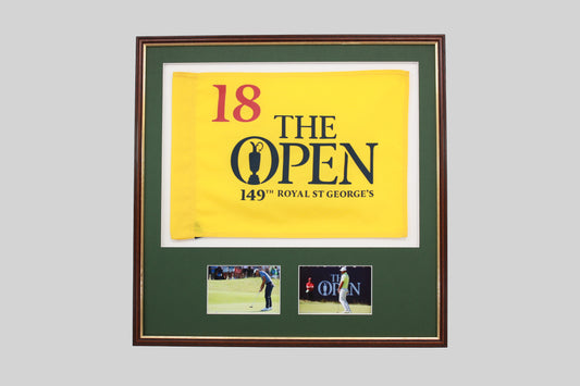 Golf Flag Display Frame, with Two 6x4" Photos.  Traditional Range.