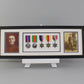 Military and Service Medal display Frame for Five Medals and one 6x4" Photograph. 20x50cm. Service Medals | War Medals | WW1 | WW2 | - PhotoFramesandMore - Wooden Picture Frames