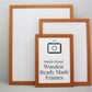 Oak Colour - Wooden Ready Made Frames - PhotoFramesandMore - Wooden Picture Frames