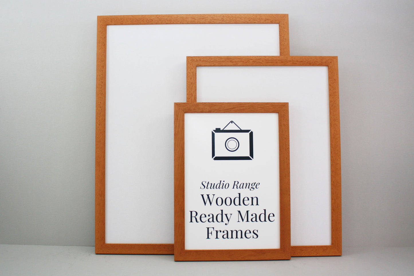 Oak Colour - Wooden Ready Made Frames - PhotoFramesandMore - Wooden Picture Frames