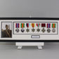 Personalised Military Medal display Frame for Eight Medals and a 6x4" Photograph. 20x60cm. - PhotoFramesandMore - Wooden Picture Frames