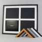 Suits Four 8x10" photos. 50x60cm. Wooden Collage Photo Frame. - PhotoFramesandMore - Wooden Picture Frames